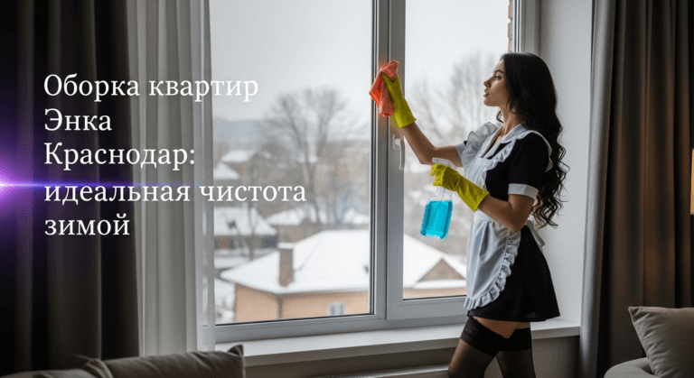 Уборка квартир Энка Краснодар: Идеальная Чистота Зимой